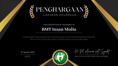 Photo of Lembaga Keuangan & Mikro Syariah Sumsel Award 2022